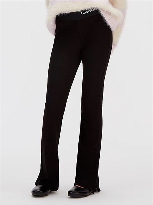 rib flare pant CALVIN KLEIN JEANS | IG0IG03003BEH